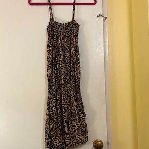Leopard Print Romper